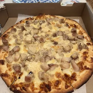 Garlic Chicken Pizza