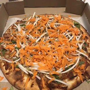 Thai Chicken Pizza