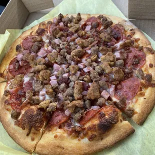 The Carnivore Pizza