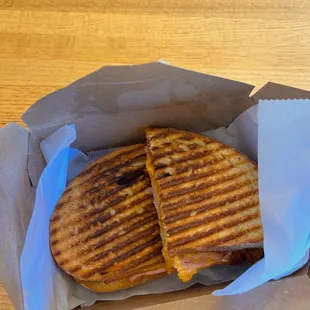 Grilled cheese! Pretty yummy :)