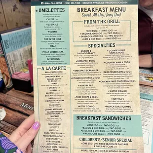 Breakfast Menu