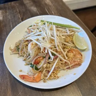 Pad Thai with Shrimp