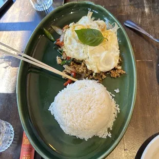 Minced Chicken Basil