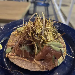 Tuna Tostada