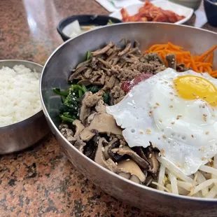 Mountain Vegetable Bibimbap