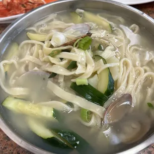 Clam Noodle Soup