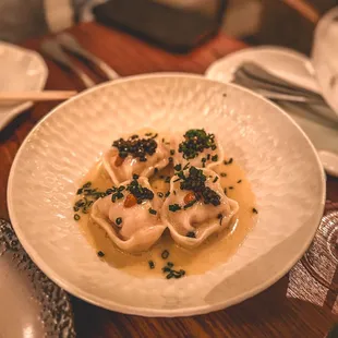 Lobster dumplings