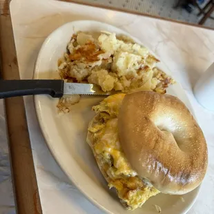 Breakfast sandwich