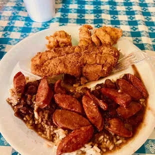 a plate of food