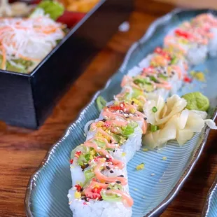 sushi and sashimi, sushi, sashimi, food