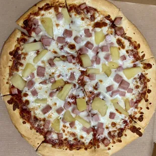 Ham &amp; Pineapple Pizza