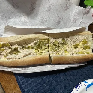 Large Tuna Sub