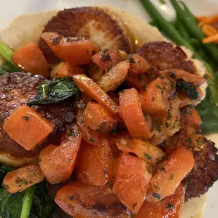 Scallops dish- good!