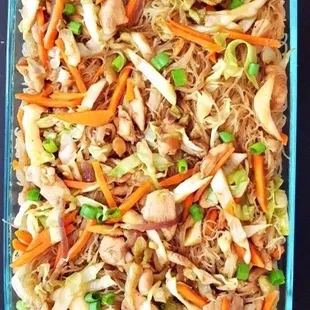 Chicken rice stick noodles