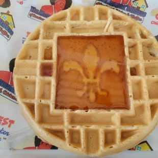 food, waffles