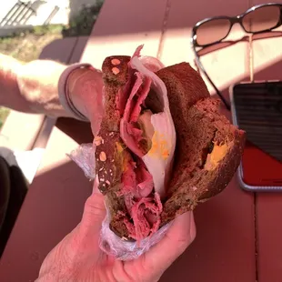 Pastrami sandwich