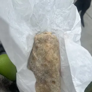 &quot;toasted&quot; burrito
