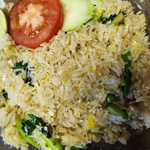 Thai fried rice.