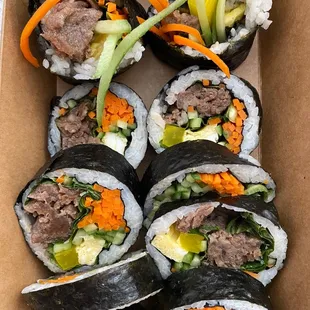 Beef Bulgogi Gimbap