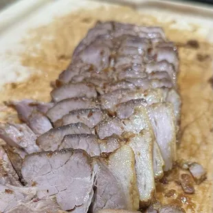 Marinated steamed pork