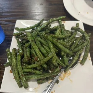 6. Dry Sauted String Beans