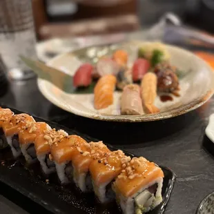 Shibuya Roll and 9 Piece Nigiri App
