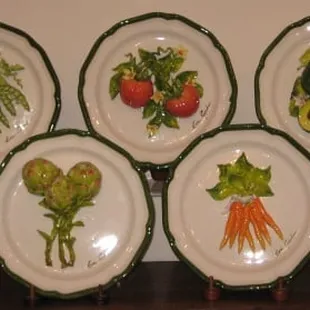 Sculpted Plates