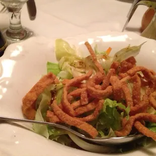 Green salad, not available on holidays