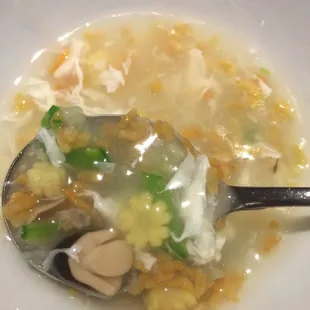 Seafood soup, thus will crank start your taste bud.