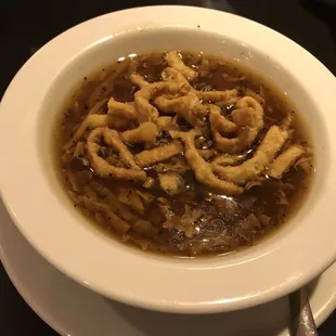 Hot &amp; Sour Soup, not vegetarian