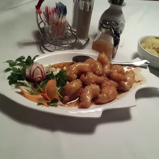 Crispy Honey Shrimp