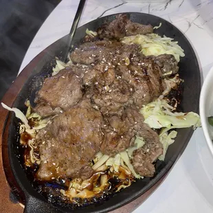 Sizzling beef