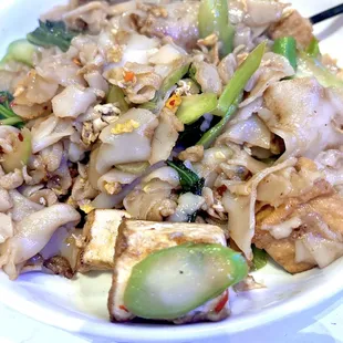 Pad See Ew with Tofu