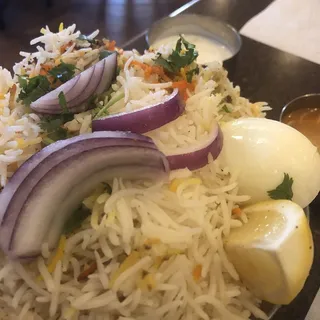 Hyderabadi Goat Dum Biryani