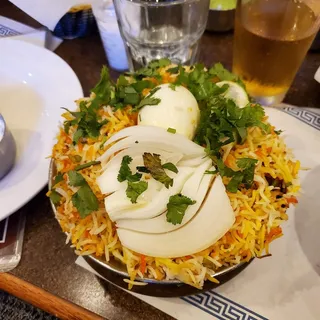 Avakaya Lamb Biryani
