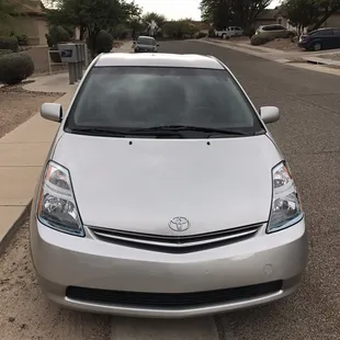 Finished product front