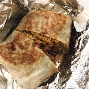Tandoori Chicken Burrito