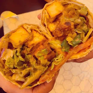 Paneer Masala Burrito