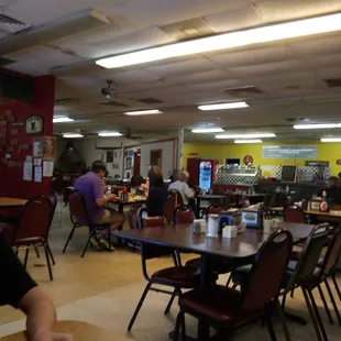 a man sitting at a table