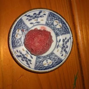 Pallet cleanser (cherry sorbet)