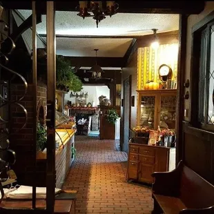 Incredible dining rooms are in this huge old Irish home.