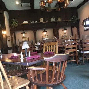 Back room dining area.