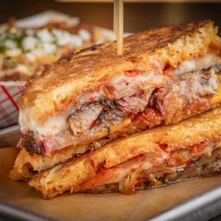 Brisket Grilled Cheese