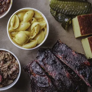 ribs, food, bbq ribs