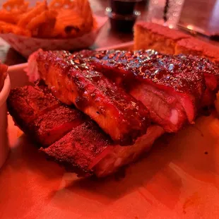 Perfectly cooked ribs!