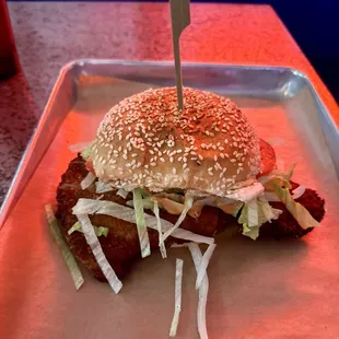 Chopped Pork Sandwich