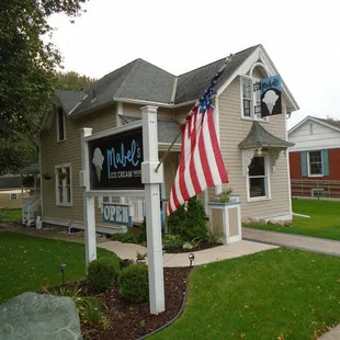 Outside of the building, view looking southeast.