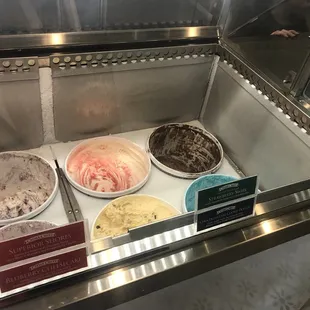 Some of the flavors available