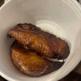 Plantains. I already ate 2 lol