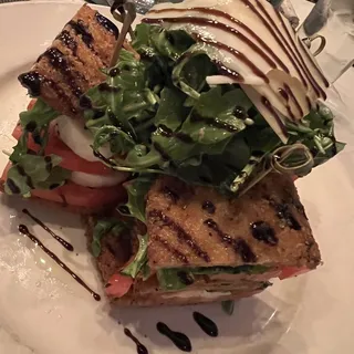 Eggplant Caprese Salad